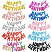 Happy Birthday Foil Balloon