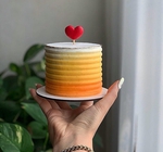 Single red heart