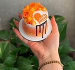 Chocolate Dipping from her heart