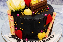 Choco Truffle Birthday Cake