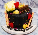 Choco Truffle Birthday Cake