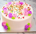 Floral Simple Design Cake