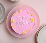 Pink Mini Cake For The Queen