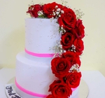 Floral Wedding Cake