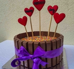 KitKat Mothers Day Cake