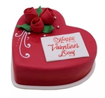 Red Velvet Heart Cake