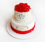 2 Storey Anniversary Cake 1