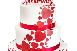 2 Storey Anniversary Cake 2