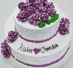 2 Storey Anniversary Cake 3