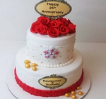 2 Storey Anniversary Cake 4