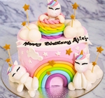 Over The Rainbow Cake