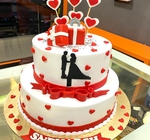 3 Storey Anniversary Cake 4