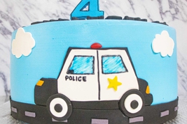 Police Theme Cake