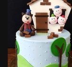 Piglet Theme Cake
