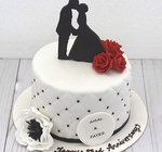 Couple Themed Cake 1