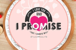Decadent Promise Day Cake