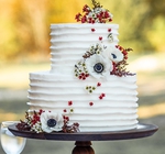 Double Decor Wedding Cake 2
