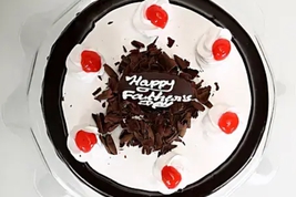 Fathers Day Black Forest Cake