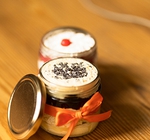 Chocolate and Black Forest Jar Cake