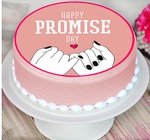 Promise Day Poster Cake