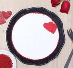 red velvet little heart cake