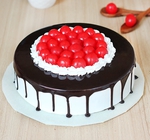 cherry on the black forest