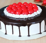 cherry on the black forest