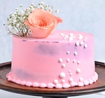 Chic Pink Love Cake