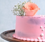 Chic Pink Love Cake
