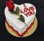 I love you-Heart Shape Cake