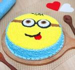 goofy minion cake