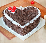 heart-touching black forest cake