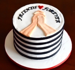 Friends Forever Themed Cake