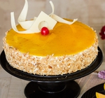 nutty mango cake