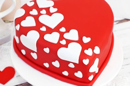 Love in Red Velvet Cake