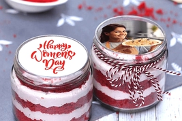 Women's Day Personalized Jar Cake