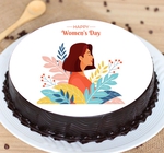 Printed Women's Day Cake