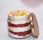 Red Velvet Jar Cake