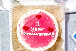Anniversary Themed Bento Cake