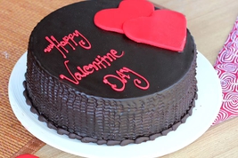 Happy Valentine's Theme  Cake
