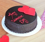 Happy Valentine's Theme  Cake