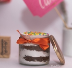 Chocolate and Black Forest Jar Cake