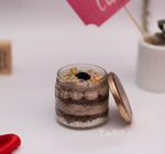 Chocolate and Black Forest Jar Cake