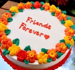 Friends Forever Cake
